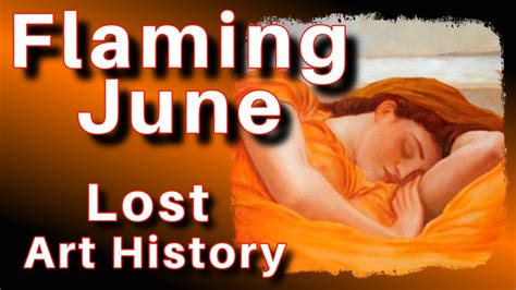 flaming june painting meaning: The vibrant hues of June's fiery sunsets often serve as a canvas for poets and painters alike, capturing the essence of a season that seems to burst forth with life and energy.